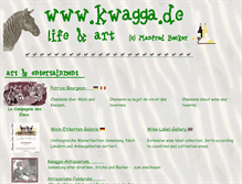 Tablet Screenshot of kwagga.de